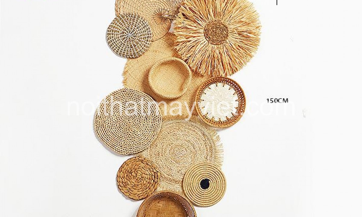 Đồ Trang Trí Mây Tre Tường MTT005